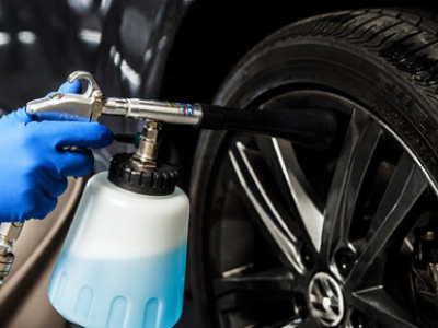 Descontaminação de Rodas