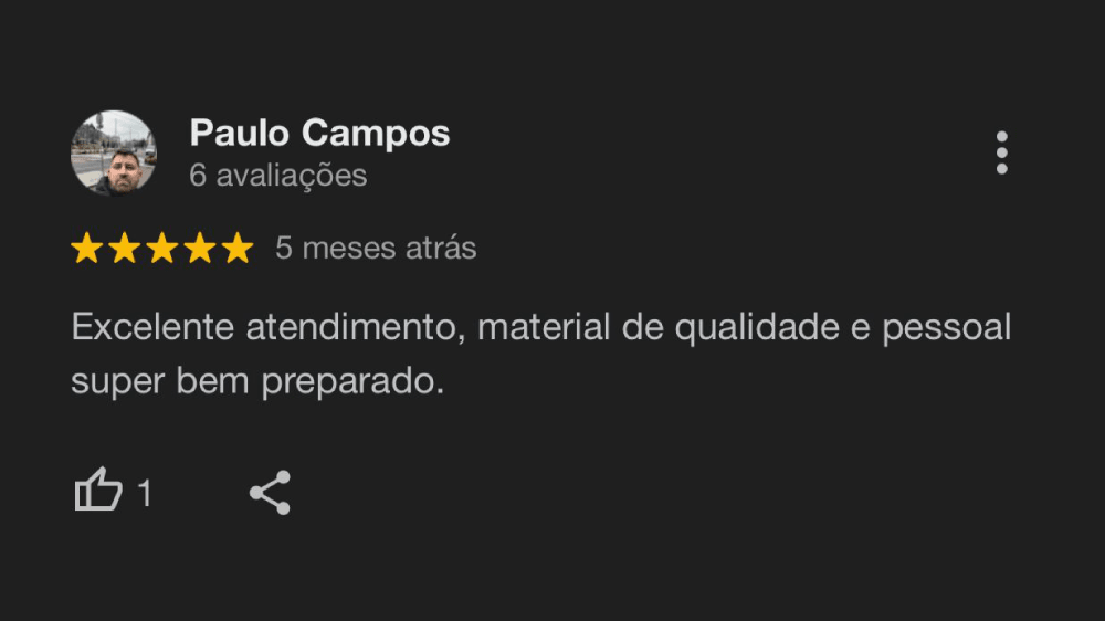 Depoimento Cliente 3